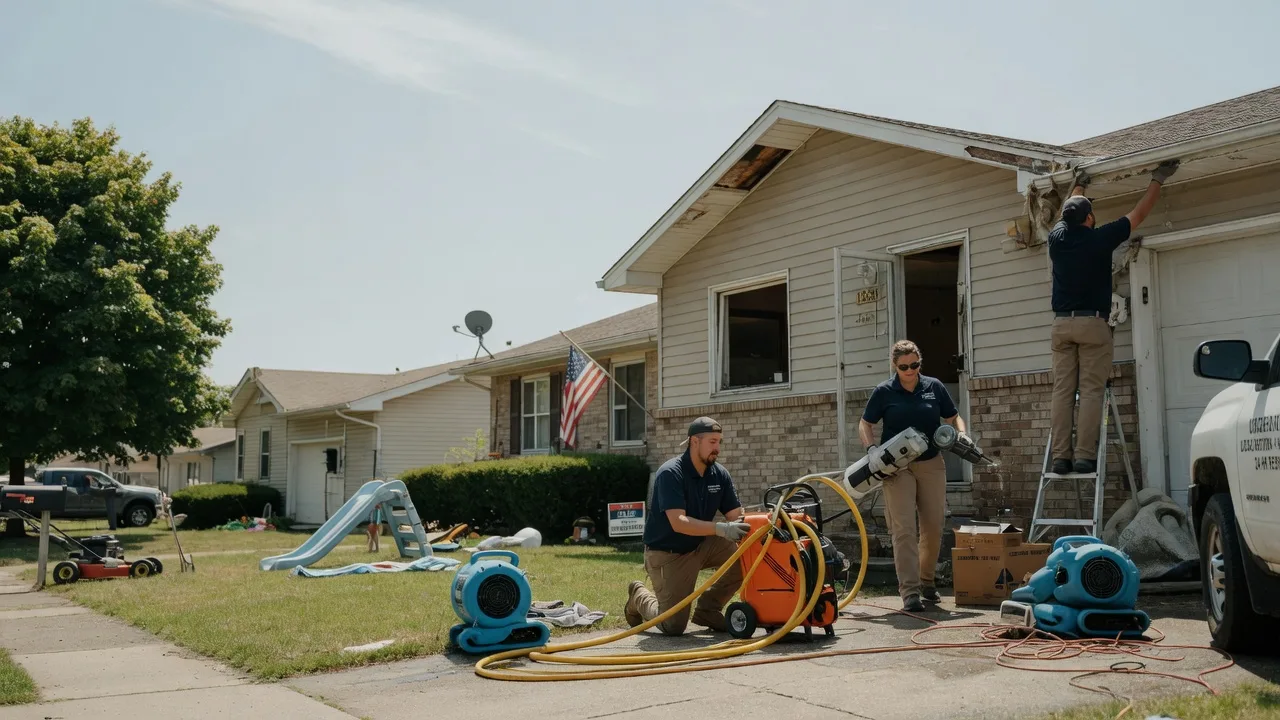 Water Damage Restoration in Keyesport, IL near me